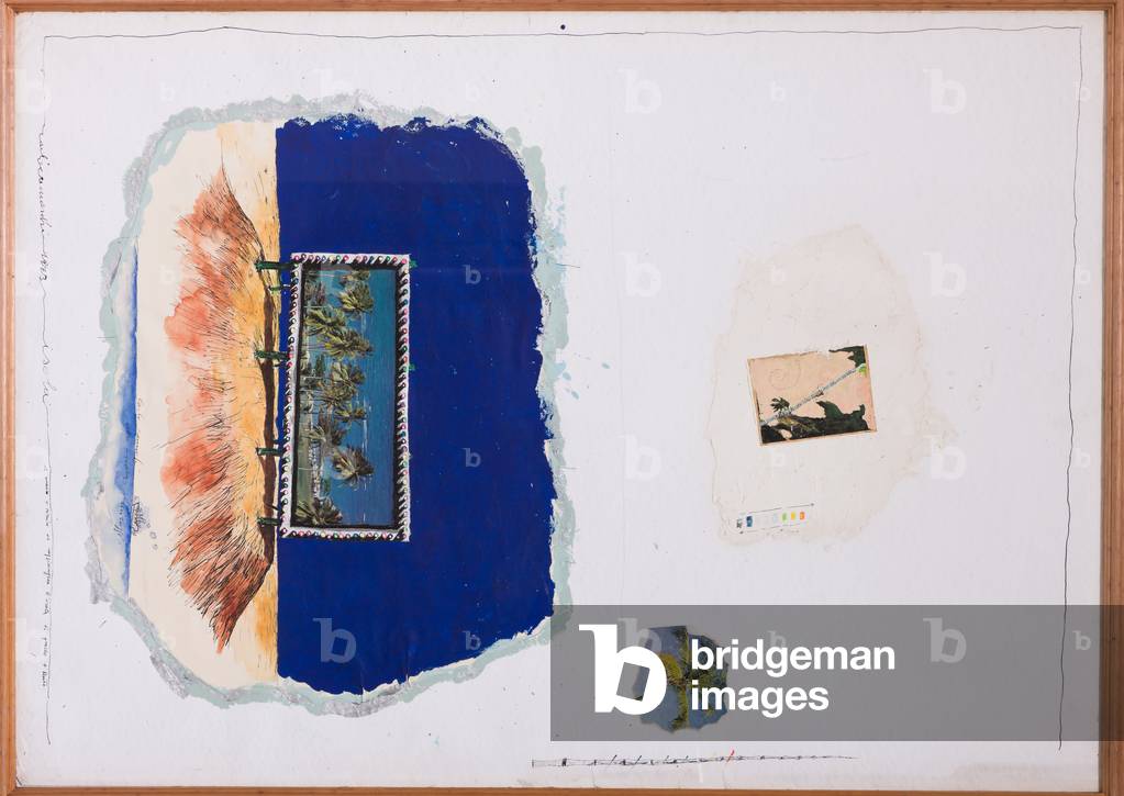 Island (mixed media)