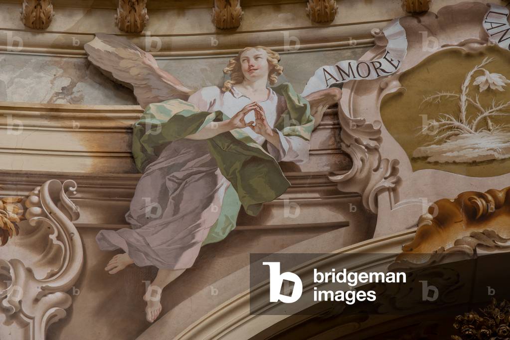Angel, detail of 