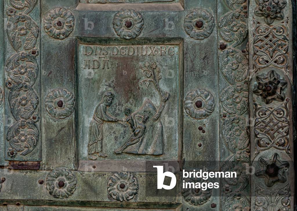 Tile depicting 