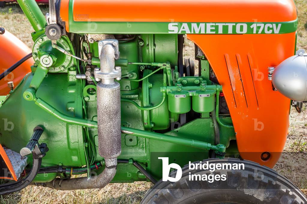Old tractor - Same Model Sametto 17, 1956 (photo)