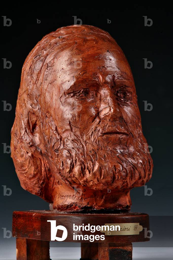 Head of Giuseppe Garibaldi (earthenware)