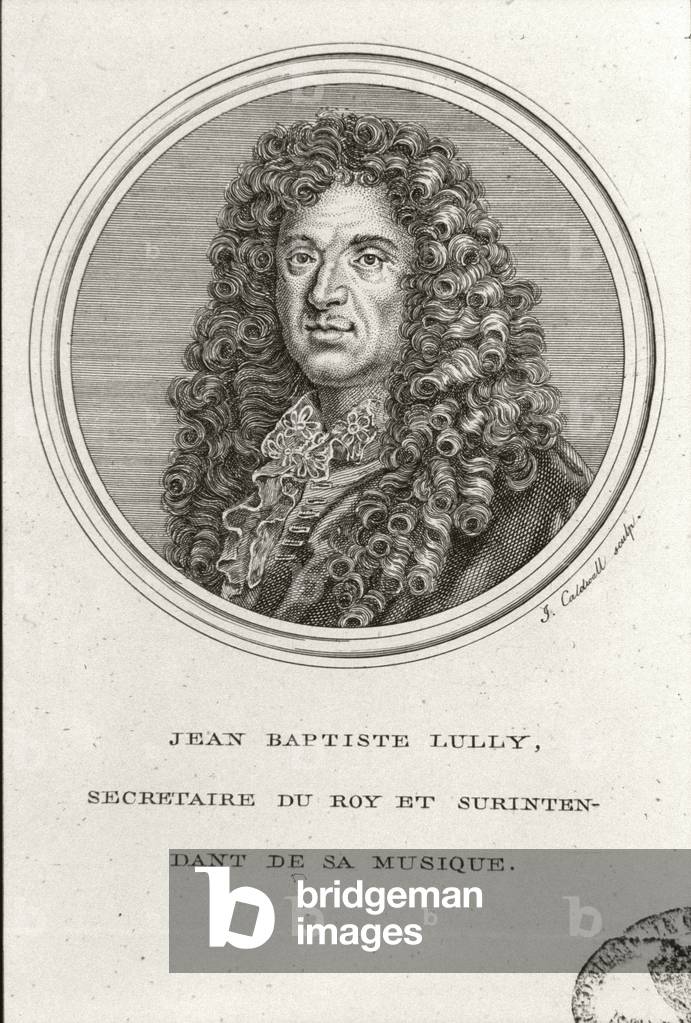 Portrait of Jean-Baptiste Lully (engraving)