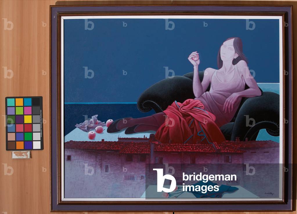 Interior Exterior (oil on canvas)