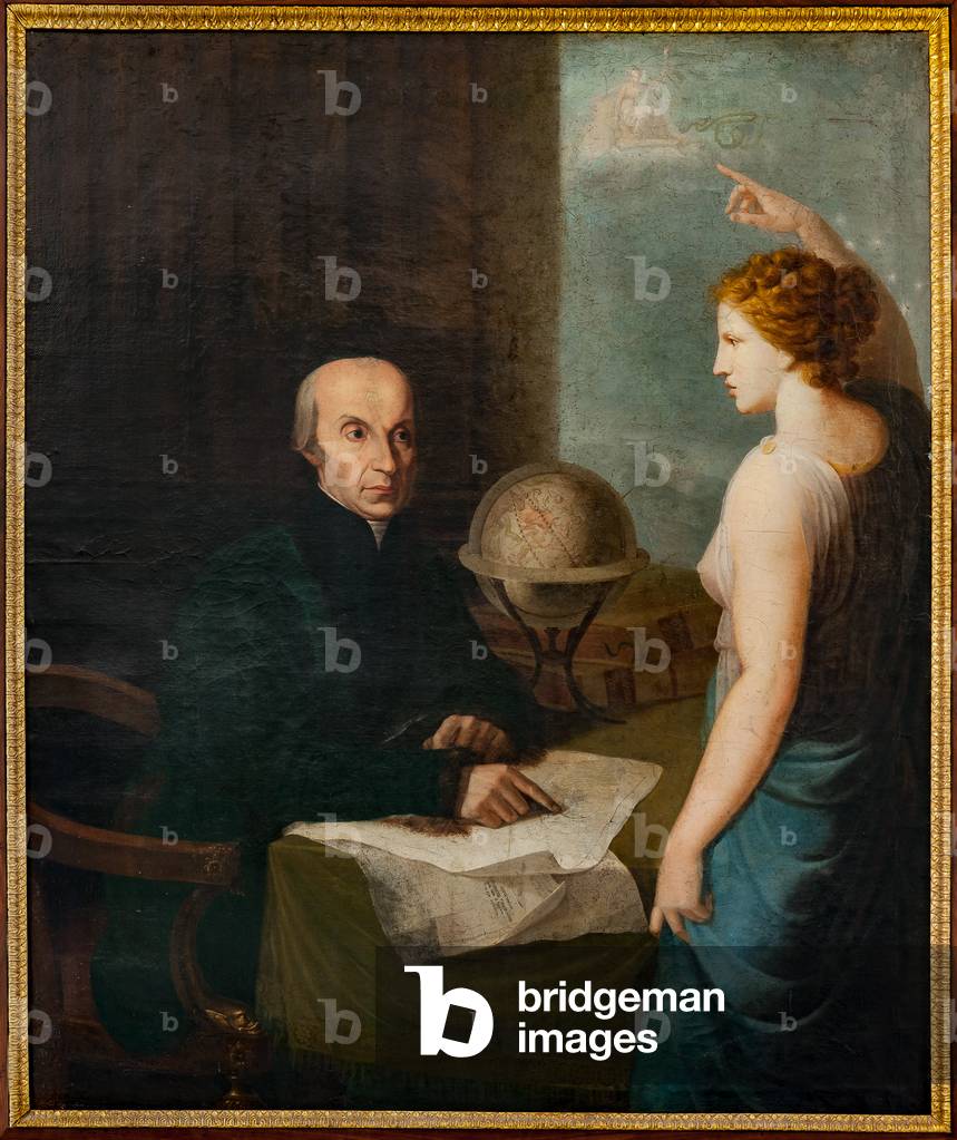 Portrait of Astronomer Giuseppe Piazzi, The Astronomical Observatory 