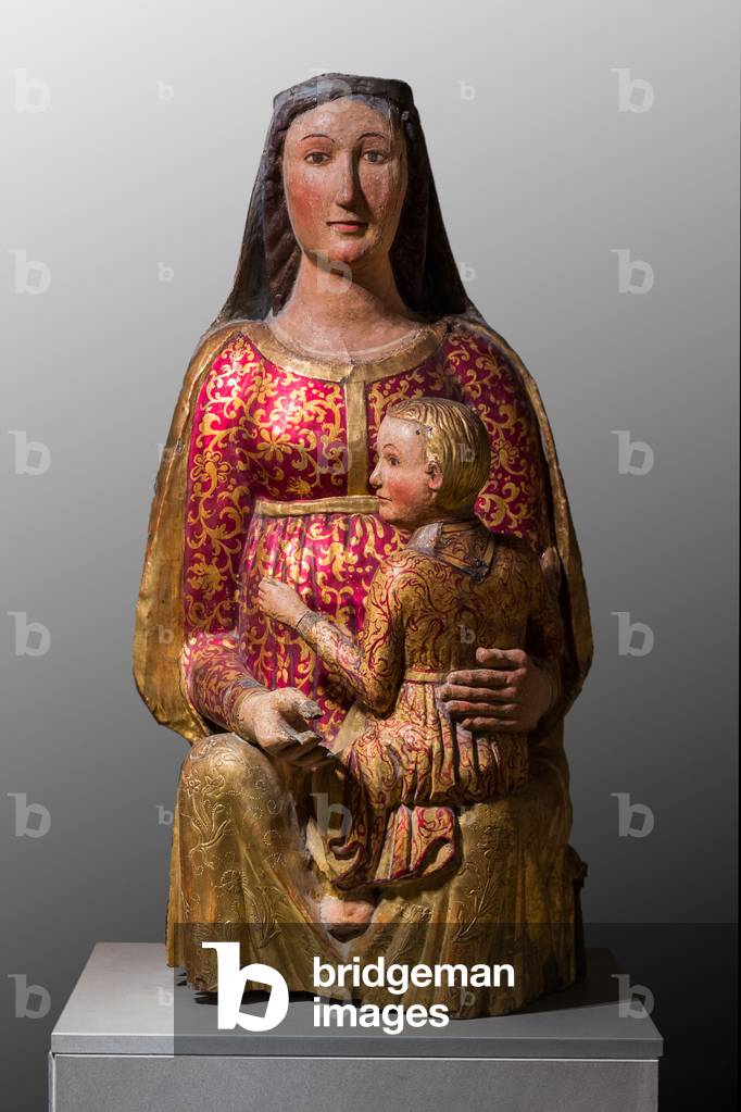 Madonna with Infant Jesus, XIV century (wood)
