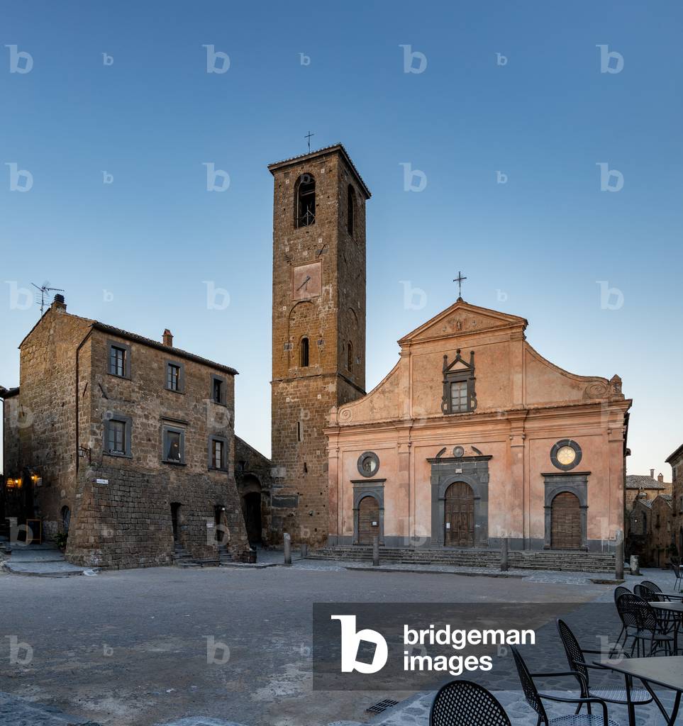 The Curch of S. Donato, Civita di Bagnoregio, Viterbo, Lazio, Italy (photo)