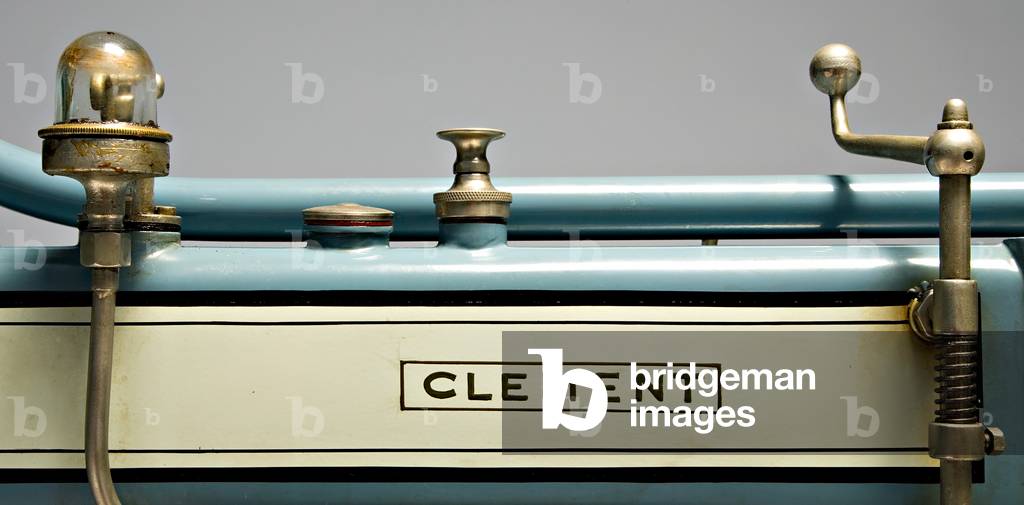 Classic Motorbike Clement, deux cylindres 3 Hp, Trademark (photo)