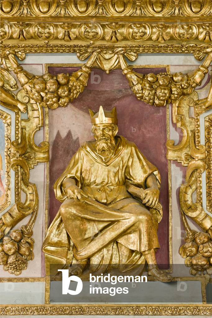 Genoa, Duomo (St Lawrence Cathedral), inside, the presbitery tribune: 