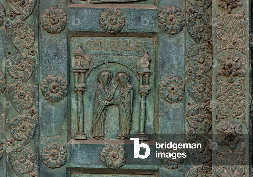 Tile depicting 