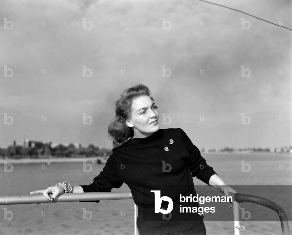 THE ACTRESS ASSIA NORIS - VENICE - 1947