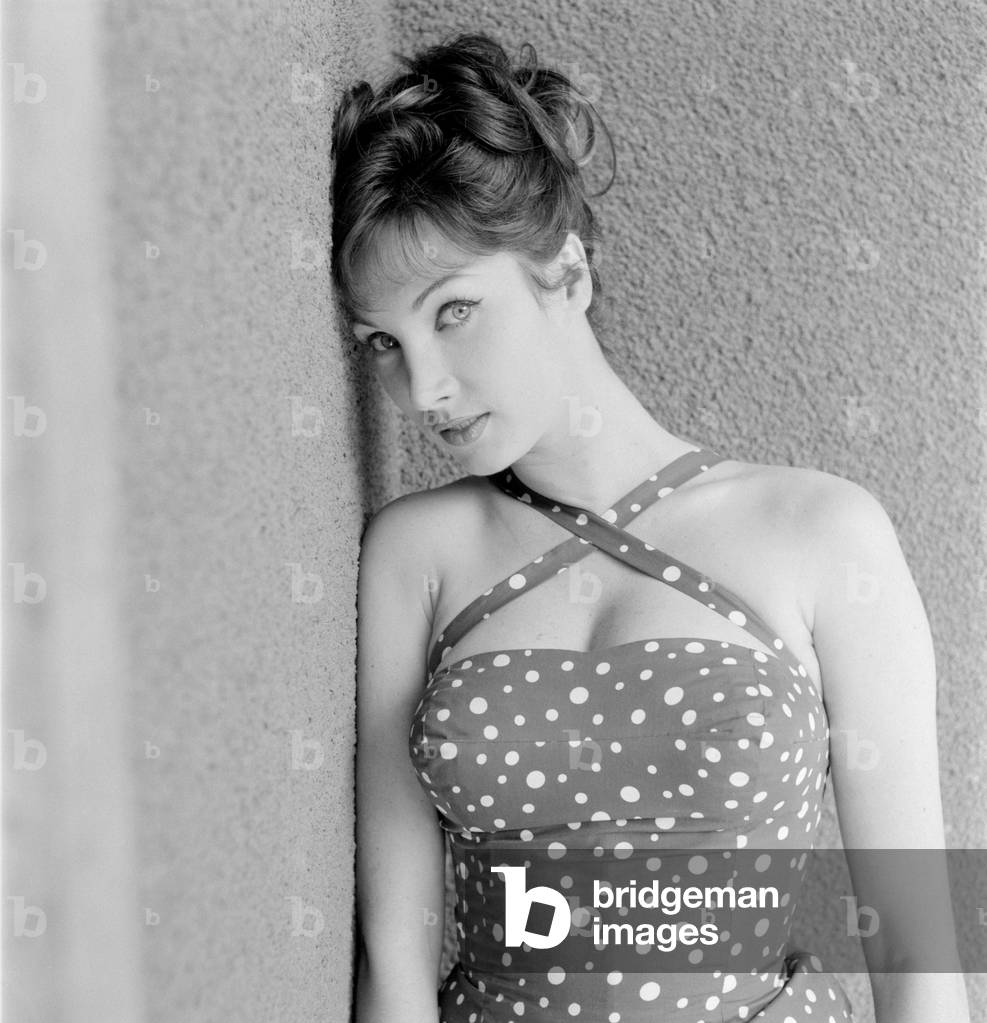 THE ACTRESS LYN SHAW IN ROME - 1959