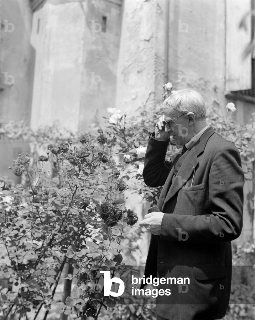 THE PAINTER GIORGIO MORANDI AT HOME IN BOLOGNA - 1948