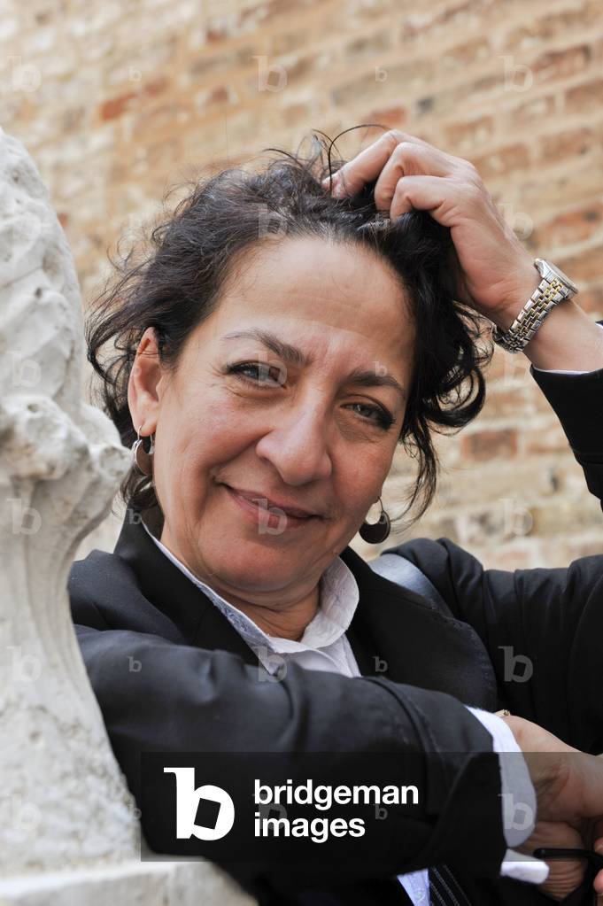 Venice 20/5/2010 The writer Hoda Barakat during the Venice literary festival “” Incroci di Civilta”” letter