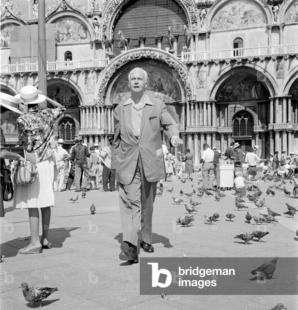 THE AMERICAN BUSINESS MAN CORNELIUS VANDERBILT IN VENICE - 196?