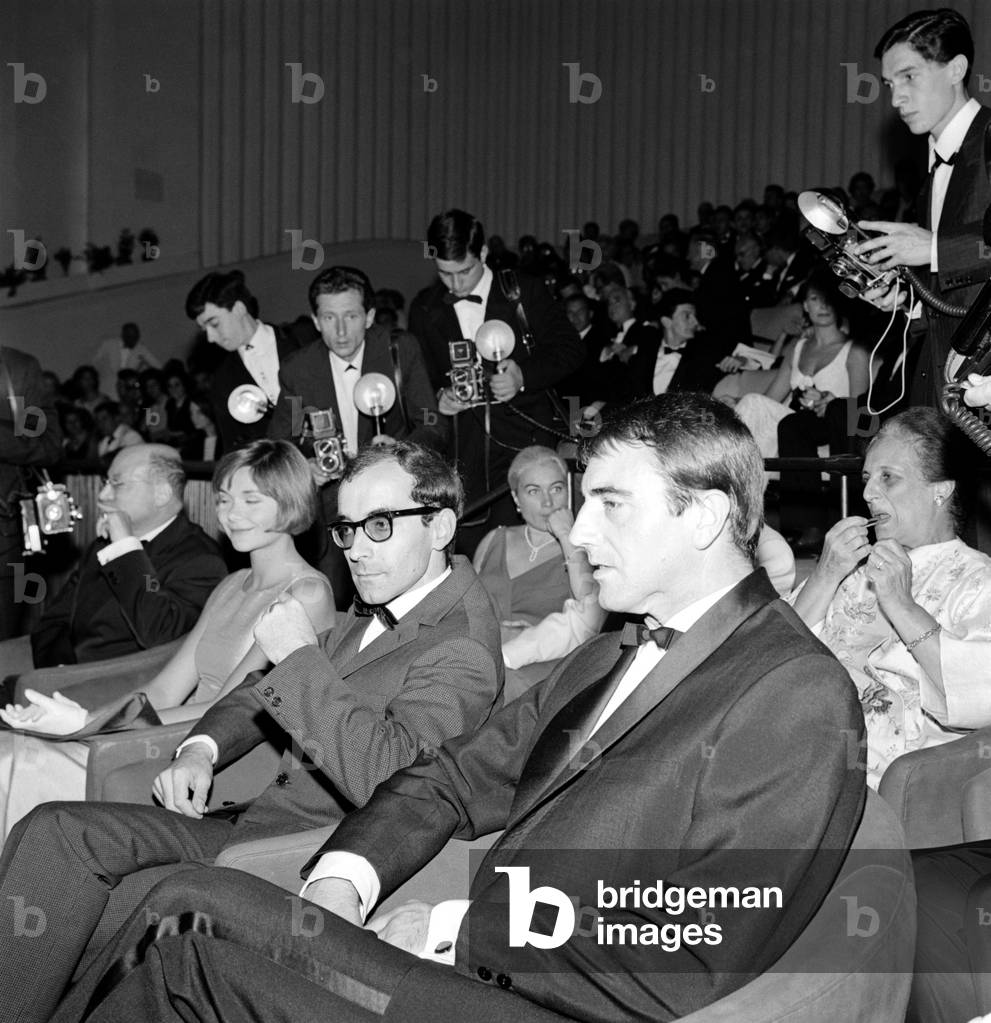 THE DIRECTOR JEAN-LUC (Jean Luc) GODARD AT THE VENICE FILM FESTIVAL