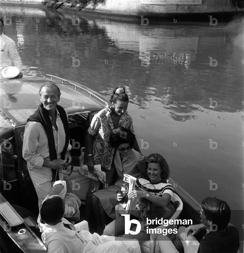 THE ACTOR DAVID NIVEN AT THE XXV INTERNATIONAL FILM FESTIVAL IN VENICE LIDO - 1964
