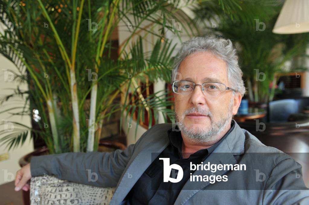 Venice 19/5/2010 The writer Hector Abad during the Venice literary festival “” Incroci di Civilta”” written