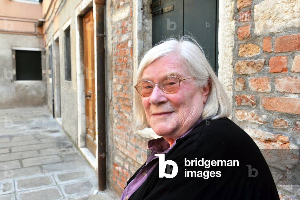 "Venedig 22/5/2010 Die Schriftstellerin Jennifer Johnston während des Literaturfestes in Venedig „“ Incroci di