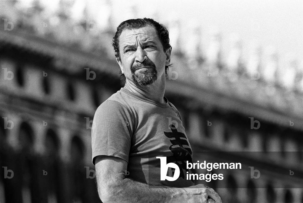 The dancer and choreographer MAURICE BEJART in Venice 1979