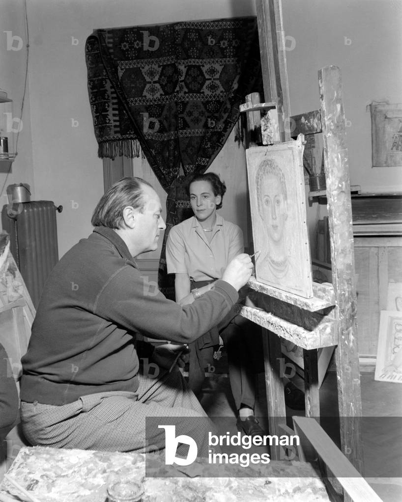 THE PAINTER MASSIMO CAMPIGLI - MILAN - 1948
