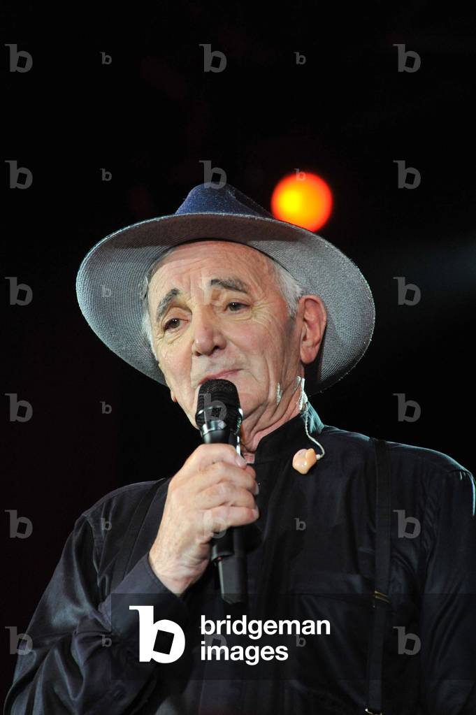 Concert of Charles Aznavour in Venice on July 15, 2010 (photo)