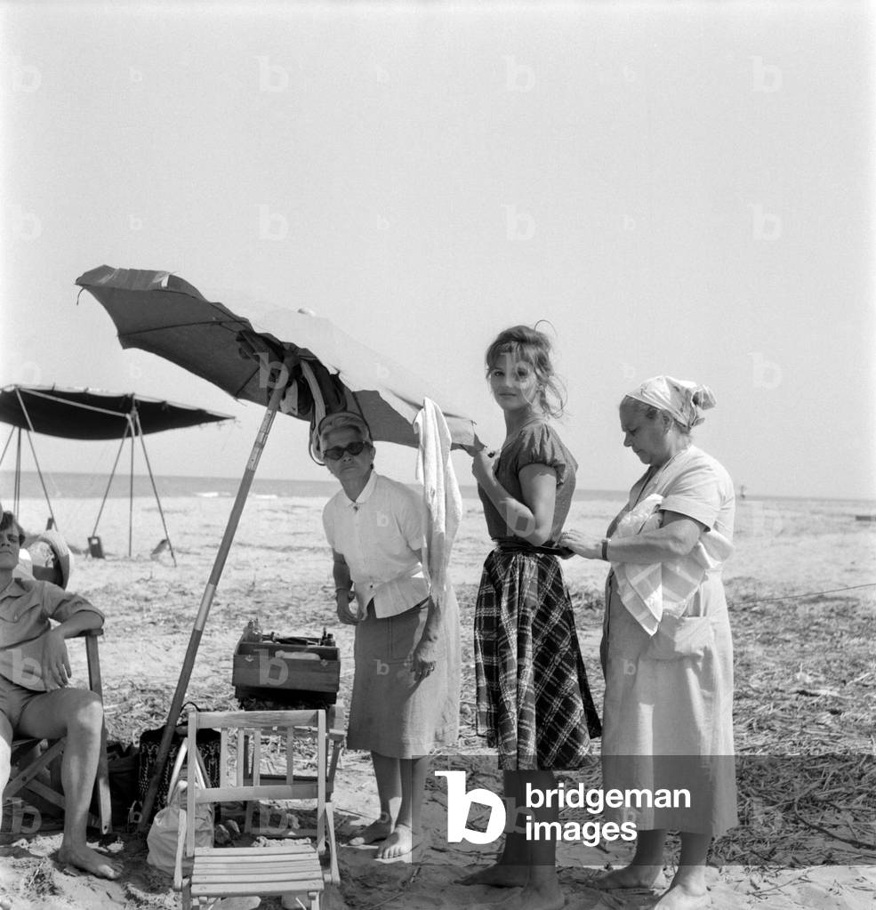 On set of the movie 