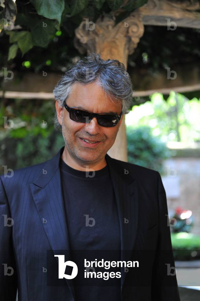 Andrea Bocelli, Venice, Italy, 2009 (photo)