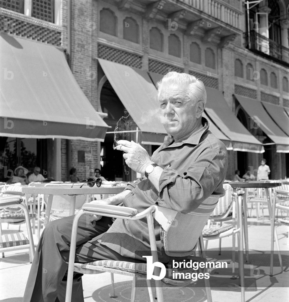 THE ACTOR, DIRECTOR, WRITER AND PRODUCER ANATOLE LITVAK IN VENICE - 1959