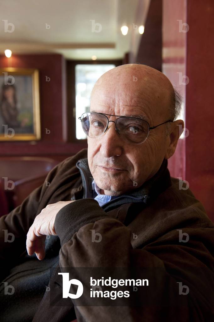 Portrait of the realizer Theo Angelopoulos on 13/04/2011.