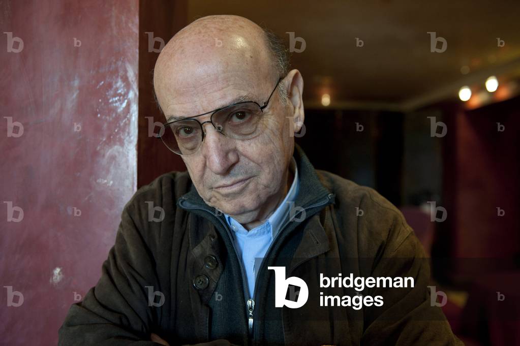 Portrait of the realizer Theo Angelopoulos on 13/04/2011.
