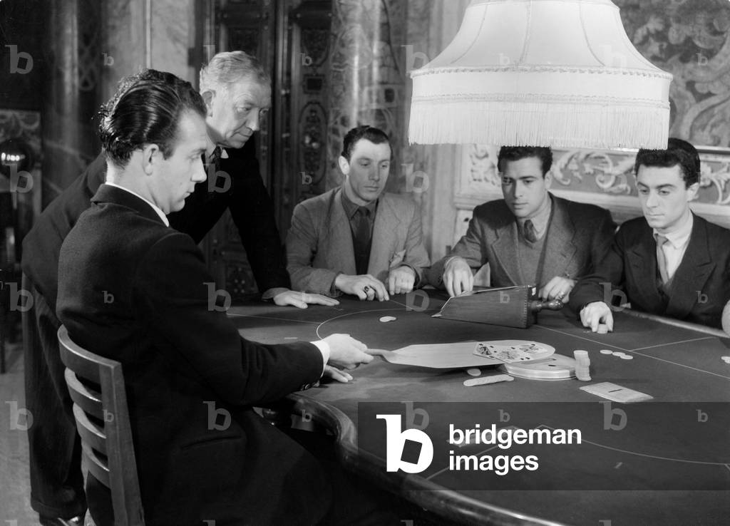 SCHOOL OF CROUPIERS AT VENICE CASINO - 195?