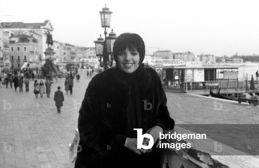 Singer and actress LIZA (lisa) MINNELLI in Venice 1976