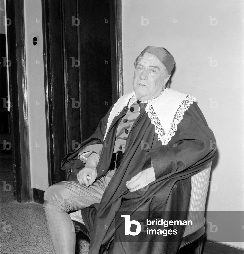 THE ACTOR CESCO BASEGGIO IN VENICE - 1960