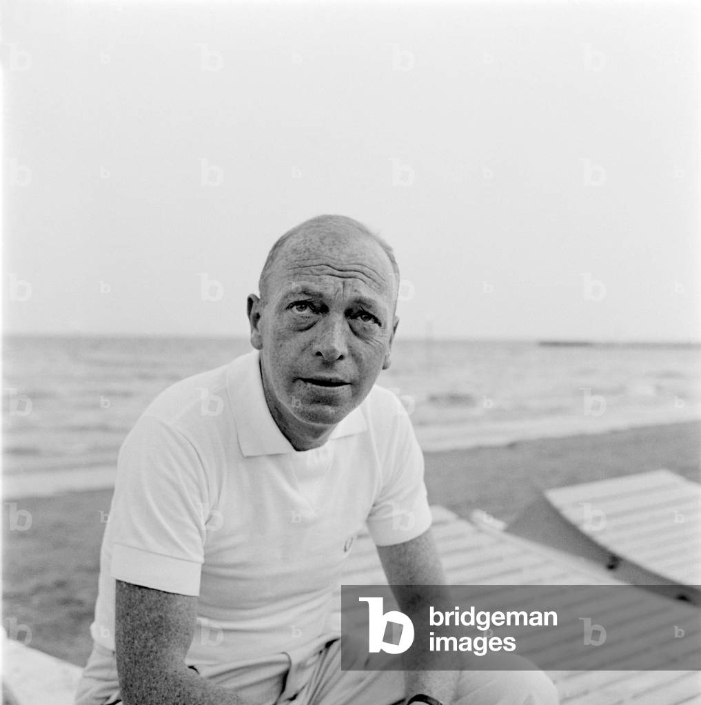 THE DIRECTOR GERD OSWALD AT VENICE FILM FESTIVAL - 1962