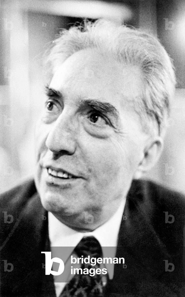 The composer LUIGI DALLAPICCOLA in the 1960s
