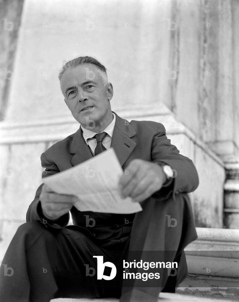 THE POET AND DRAMATIST UGO BETTI - VENICE - 1952