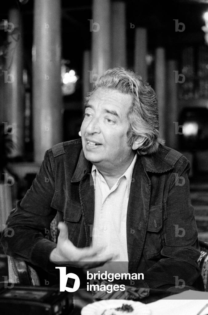 THE WRITER IRVING WALLACE IN VENICE - 1976
