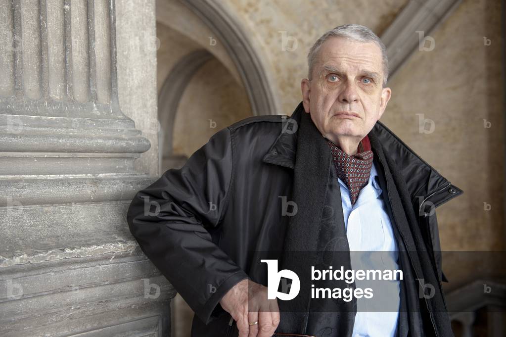 Portrait of the writer Tomas Venclova on 15/04/2011.