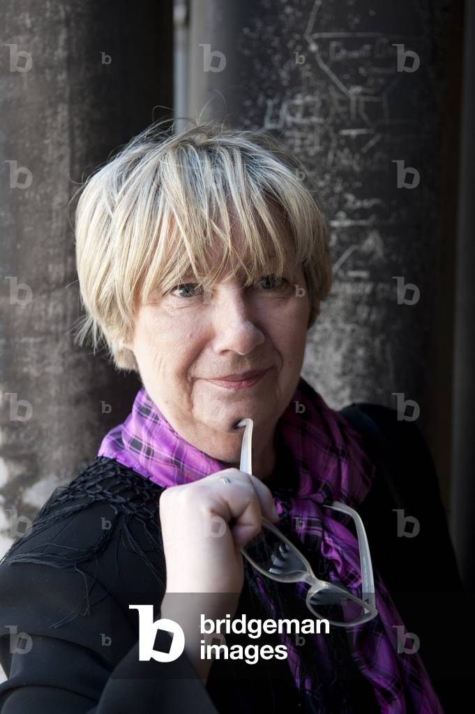 Portrait of the writer Ewa Lipska on 15/04/2011.