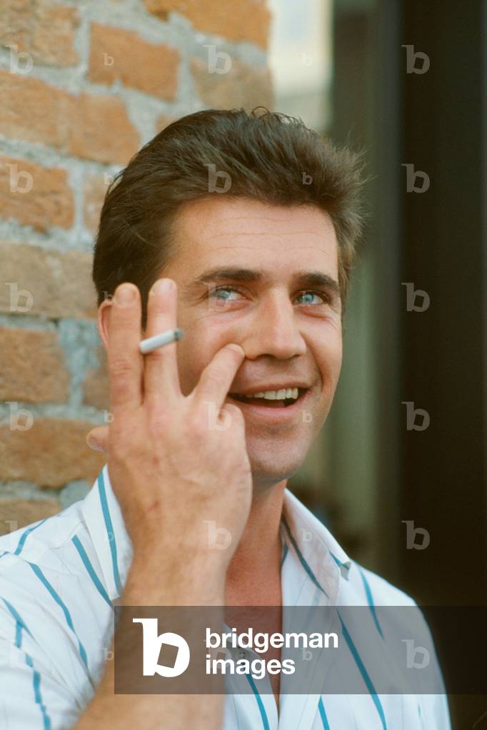 American comedian Mel Gibson in 1992