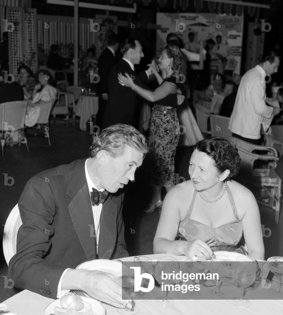 THE DIRECTOR JOHN HUSTON - VENICE- 1953