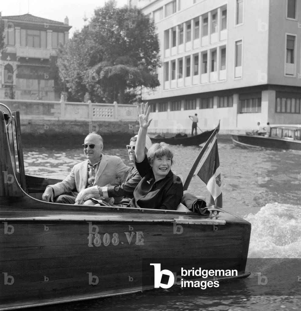 THE ACTRESS SHIRLEY MACLAINE AT XXI INTERNATIONAL FILM FESTIVAL OF VENICE - 1960
