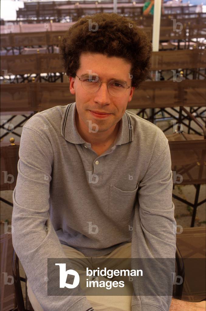 Writer Christophe Bataille in Venice in June 1999