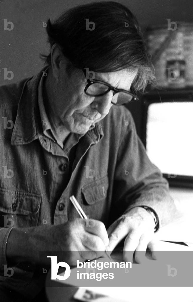 Venice 1982 the composer JOHN CAGE