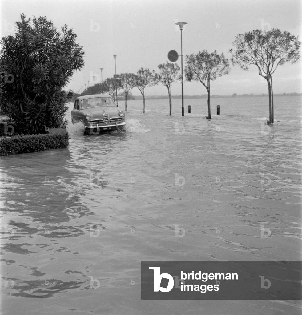 SALO: FLOOD AT THE GARDA LAKE (Garda Lake) - 1960