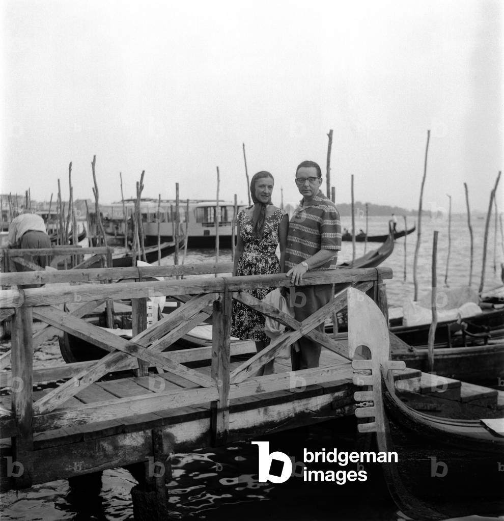 THE PAINTER HANS HARTUNG IN VENICE - 1960 approx.