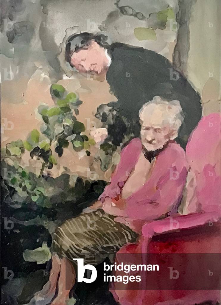 Roses, 2019 (enamel on aluminium)
