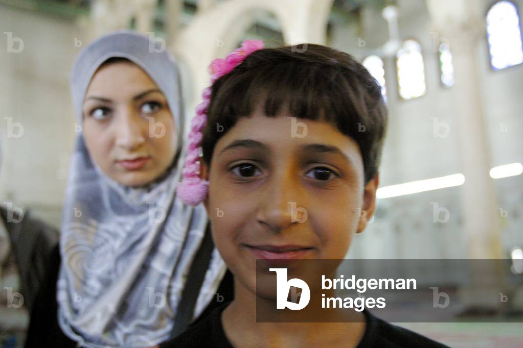 Portrait of a girl, Damascus, Syria.