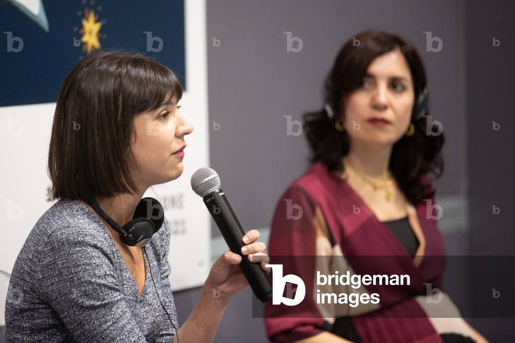 Aixa de la Cruz , Spanish writer and Nadia Terranova, Italian writer