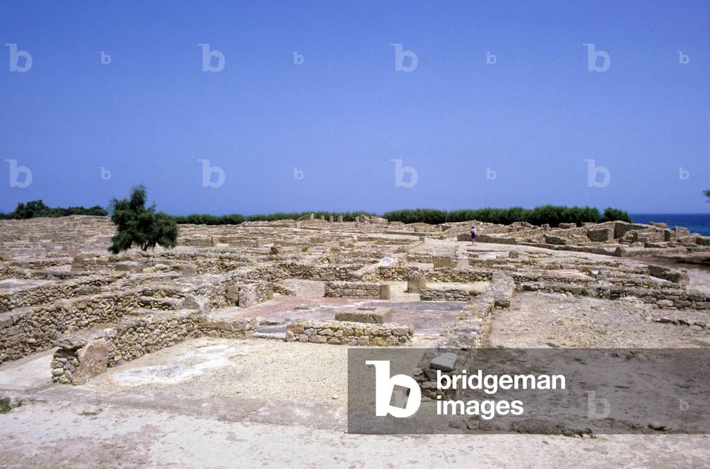 Kerkouane, Carthaginian site, 2nd c, BC,Tunisia (photo)